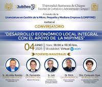 Se lleva a cabo el Conversatorio: Desarrollo Económico Local Integral con el Apoyo de la MiPymes