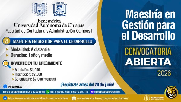 Conoce esta Maestría en Línea que tenemos para tí...