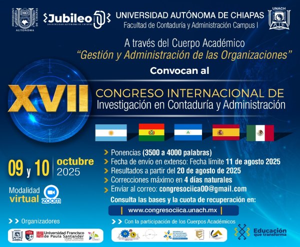 XVII Congreso Internacional de Investigación en Contaduría y Administración